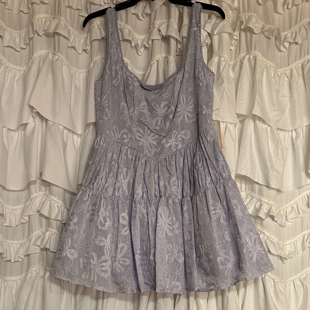 Floral Lace Sleeveless Dress